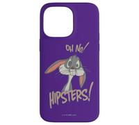 Custodia per iPhone 14 Pro Max Looney Tunes Bugs Bunny Oh No Hipsters