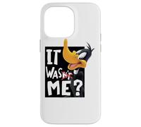 Custodia per iPhone 14 Pro Max Looney Tunes Daffy Duck It Was Me