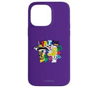 Custodia per iPhone 14 Pro Max Looney Tunes Tweety Slyvester Chase is On
