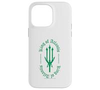 Custodia per iPhone 14 Pro Max Lords of Atlantis Aquaman Tridente Circle Emblema