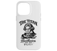 Custodia per iPhone 14 Pro Max Ludwig van Beethoven Il Titano Musica Classica