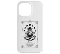 Custodia per iPhone 14 Pro Max Luna Tarocchi Yoga Astronauta Meditazione Zen Lotus Pose