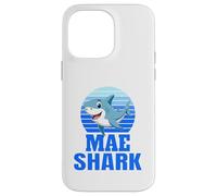 Custodia per iPhone 14 Pro Max Mae Shark Family Reunion Squad Nome Cognome