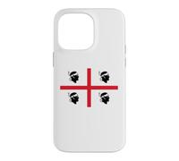 Custodia per iPhone 14 Pro Max Maglia Bandiera Sardegna - Sardegna "Quattro Mori" - Sardinian Pride