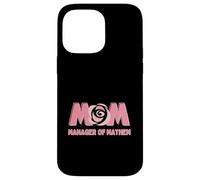 Custodia per iPhone 14 Pro Max MAMMA - MANAGER DI MAYHEM - Divertente mamma e madre