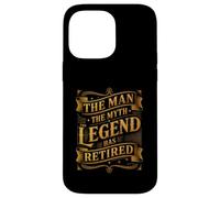 Custodia per iPhone 14 Pro Max Man The Myth Legend ha ritirato il veterano della pensione