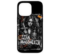 Custodia per iPhone 14 Pro Max Maria magdalena nell'arte del design religioso gotico
