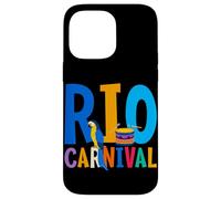 Custodia per iPhone 14 Pro Max Maschera di Rio Carnival Brazil Festival Souvenir brasiliano