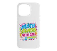 Custodia per iPhone 14 Pro Max Math Class Let the games Begin Field Day