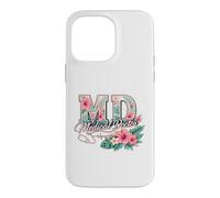 Custodia per iPhone 14 Pro Max MD Fiori Tropicali Medico Aloha Summer Girl Vibes