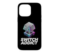Custodia per iPhone 14 Pro Max Mechanical Keyboard Switch Addict Keeb Maker