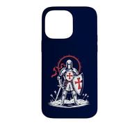 Custodia per iPhone 14 Pro Max Medieval Knight Crusade Inghilterra Inglese St George Storico