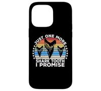 Custodia per iPhone 14 Pro Max Megalodon Fossil Teeth Just One More Shark Tooth Geologist