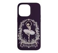 Custodia per iPhone 14 Pro Max Memento Mori - Ballerina gotica con scheletro