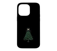 Custodia per iPhone 14 Pro Max Merry Christmas - Stetoscopio con albero per infermiere