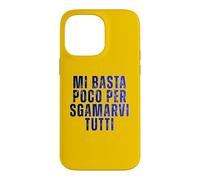 Custodia per iPhone 14 Pro Max Mi Basta Poco Per Sgamarvi Tutti Smascherare Bugie Ironica