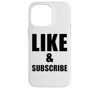 Custodia per iPhone 14 Pro Max Mi piace e iscriviti Meme Video Vlogger Social Media Tuber