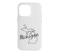 Custodia per iPhone 14 Pro Max Michigan Grandi Laghi Grandi Sogni