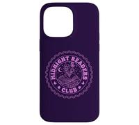 Custodia per iPhone 14 Pro Max Midnight Readers Club Bookworm Lettura Libri Floreale
