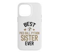 Custodia per iPhone 14 Pro Max Miglior Pied Ball Python Sister Ever Cute Piebald Snake