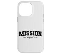 Custodia per iPhone 14 Pro Max Missione originale Texas Retro Hometown Nome Mission Original