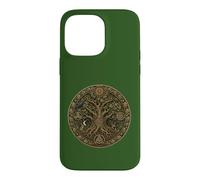 Custodia per iPhone 14 Pro Max Mitologia celtica dei boschi druidi della quercia sacra