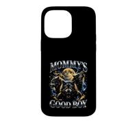 Custodia per iPhone 14 Pro Max Mommy's Good Boy Wolf Pack Full Moon Bootleg Divertente