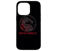 Custodia per iPhone 14 Pro Max Mortal Kombat X Bloody Seal