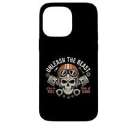 Custodia per iPhone 14 Pro Max Moto vintage Live to Ride, Ride It Hard