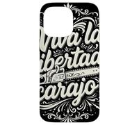 Custodia per iPhone 14 Pro Max Motosega Viva la Libertad Carajo Reformer