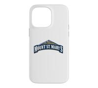 Custodia per iPhone 14 Pro Max Mount St. Mary's University Mountaineers Logo