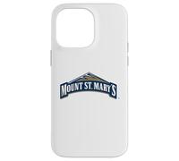 Custodia per iPhone 14 Pro Max Mount St. Mary's University Mountaineers Logo