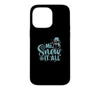 Custodia per iPhone 14 Pro Max Mr. Snow it all Neve Stagione invernale
