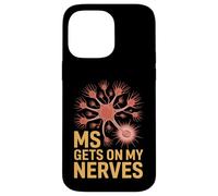 Custodia per iPhone 14 Pro Max MS ottiene sui miei nervi divertente consapevolezza medica dicendo