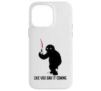 Custodia per iPhone 14 Pro Max Murderous Sloth With Knife Halloween Gag Gift For Sloth Fans