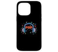Custodia per iPhone 14 Pro Max Musica pop con cuffie Singer Stars