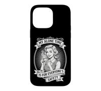 Custodia per iPhone 14 Pro Max My Alone Time Is For Everyone's Safety Introverso