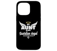 Custodia per iPhone 14 Pro Max My Aunt Is My Guardian Angel She Watches Over Me In Memory