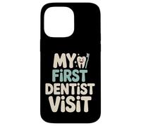 Custodia per iPhone 14 Pro Max My First Dentist Visit Kids Spazzolino da denti Smile