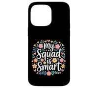 Custodia per iPhone 14 Pro Max My Squad Is Smart Gruppo di intelligence educativa -