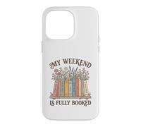 Custodia per iPhone 14 Pro Max My Weekend Is Fully Booked Graphic Novel