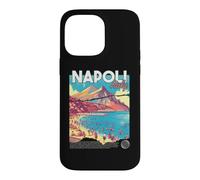 Custodia per iPhone 14 Pro Max Napoli Napoli Italia Retro Viaggi Arte Mediterraneo Spiaggia