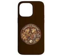 Custodia per iPhone 14 Pro Max Nashville Tennessee Country & Western Musica Capybara Axolotl