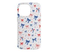 Custodia per iPhone 14 Pro Max Nastro Americano Estetico Archi Rosso Bianco E Blu