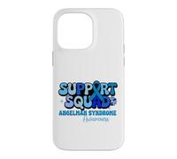 Custodia per iPhone 14 Pro Max Nastro blu di sensibilizzazione sulla sindrome di Angelman