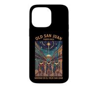 Custodia per iPhone 14 Pro Max Natale nel vecchio San Juan Reyes Magos
