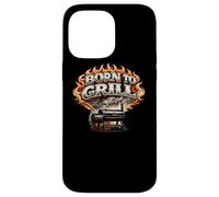 Custodia per iPhone 14 Pro Max Nato per grigliare barbecue fumatore papà pitmaster regalo
