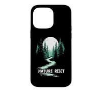 Custodia per iPhone 14 Pro Max Nature Reset Trekking Lento Natura Calma