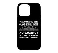 Custodia per iPhone 14 Pro Max Nerdy Welcome Grand Hilbert Hotel Senza Posto Libero Insegnante di Matematica