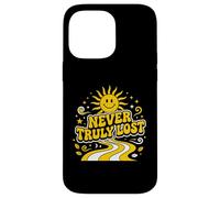 Custodia per iPhone 14 Pro Max Never Truly Lost Christian Faith Inspiration Bibbia Verse